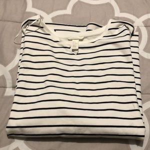 New H&M striped long sleeve
